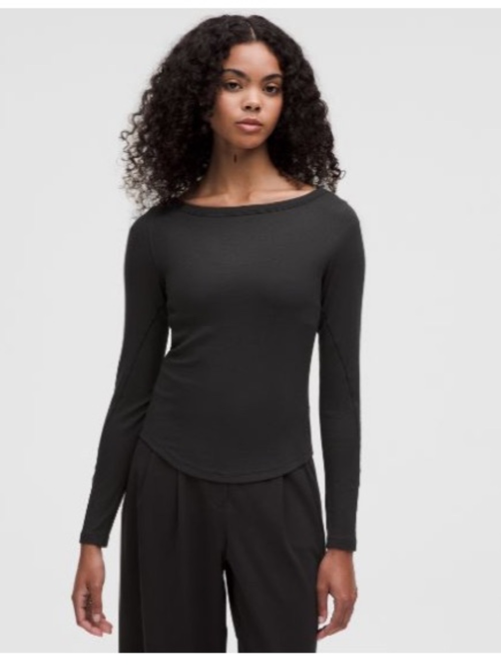 Lululemon Hold Tight Boatneck Long Sleeve